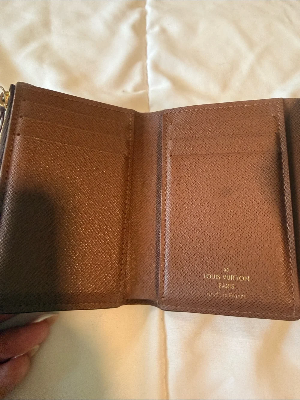 Louis Vuitton Brown Monogram Envelope Card Holder with Box